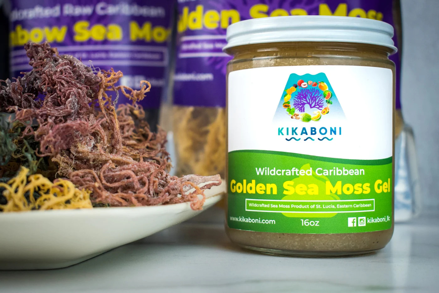 Wildcrafted sea moss gel